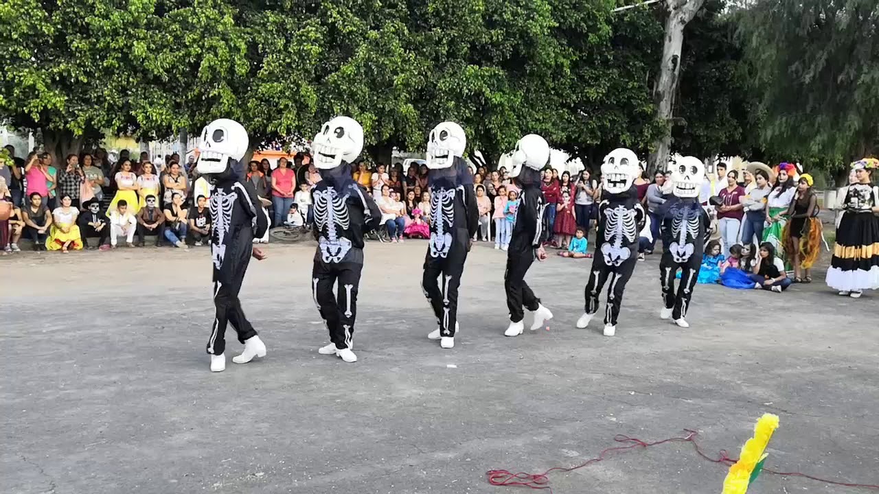 BAILE DE LAS CALAVERAS, NOVENO FESTIVAL DÍA DE MUERTOS CIENEGUITAS 2019