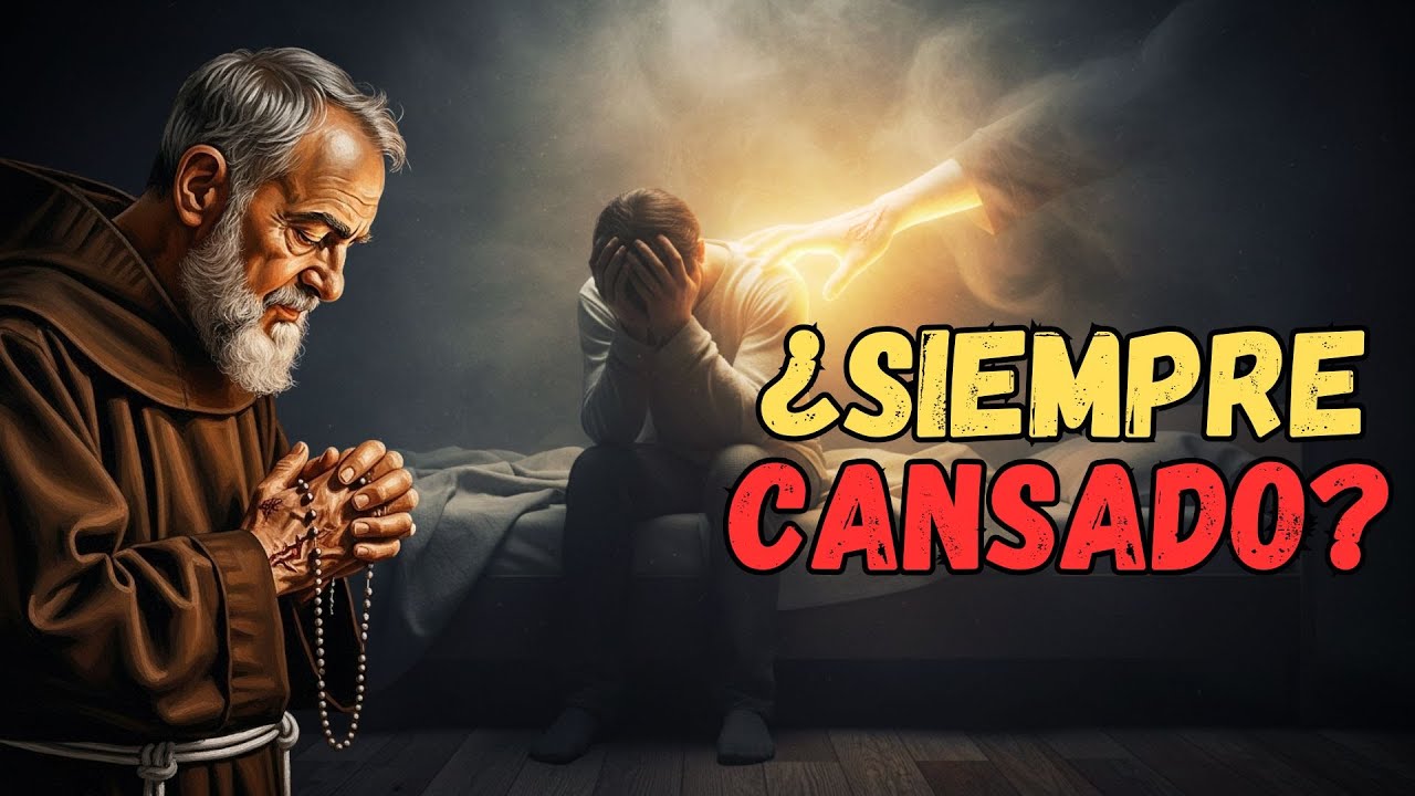 Si Tu Energía Se Derrumba Sin Razón… Padre Pío Revela la Verdadera Causa Espiritual