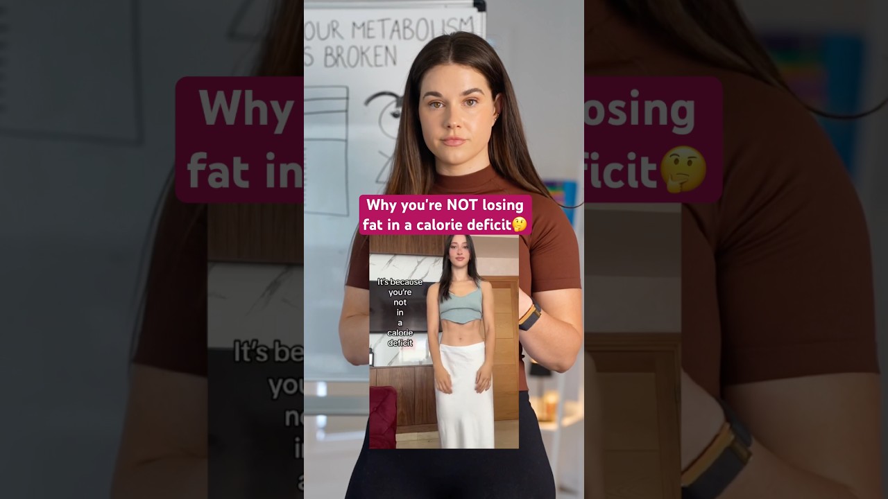 Не удается похудеть при дефиците калорий? 😕 Вот почему. #фитнес #похудение #диета #дефициткалорий