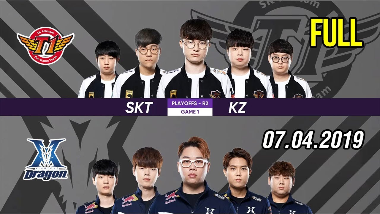 B&igrave;nh luận tiếng Việt LCK 2019 Playoffs | SKT vs KZ FULL Highlights | Dream Team thực sự ch&iacute;nh l&agrave; đ&acirc;y
