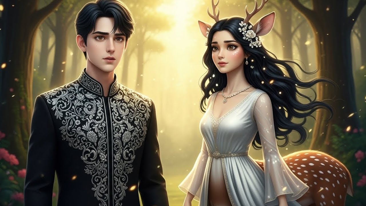 Insani Chehra Wali Harni 😱 | Shehzada Qasim Aur Jadoo Ki Shehzadi | Heart Touching Fantasy Story ✨🦌👑