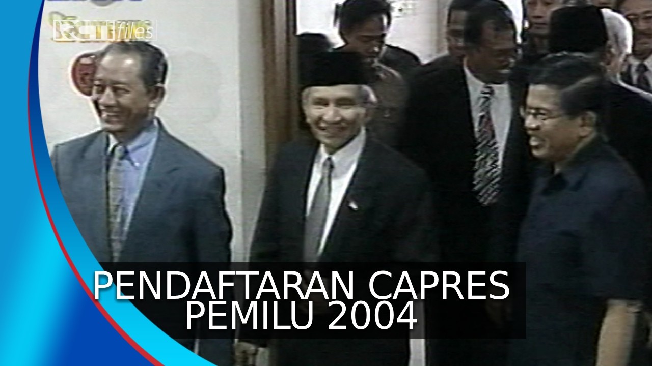Pendaftaran Capres/Cawapres Pemilu 2004