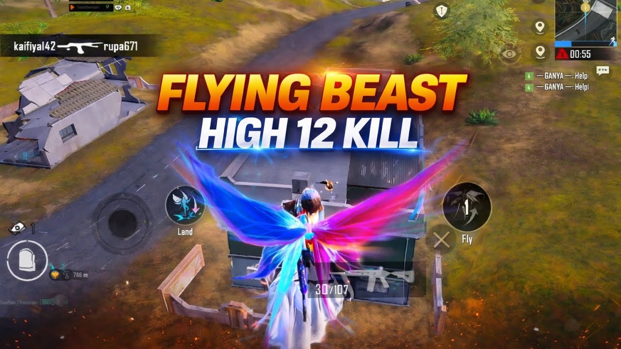 Wings Wala Monster 😎 | 12 Kills No Mercy #bgmi #battleroyalegame #pubgindia #pubg 
