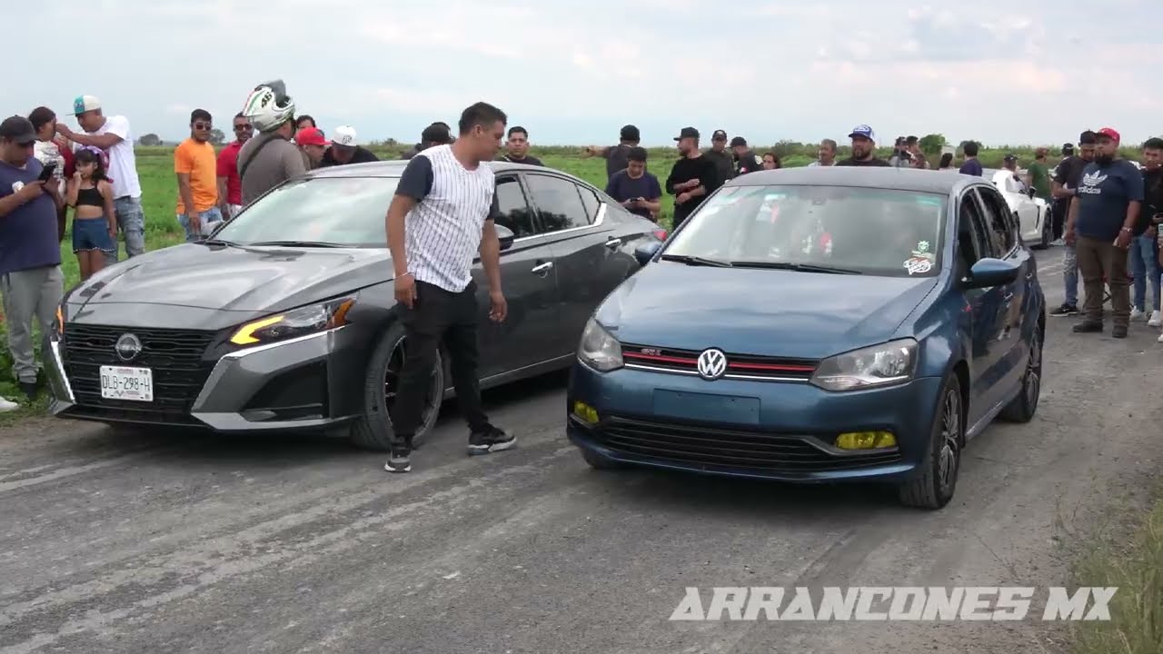 Arrancones Tonanitla - Golf MK2 vs Fiesta ST | Altima vs Polo | Onix vs Aveo | Audi S3 vs Eclipse