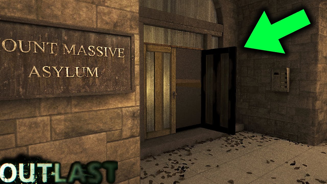Outlast Speedrun ama KİLİTLİ KAPILARI AÇIYORUM