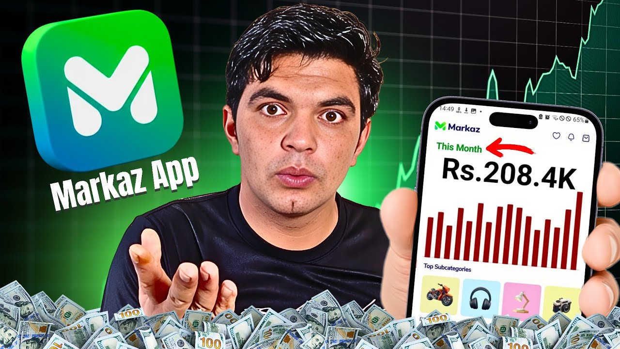 Markaz App se paise kaise kamaye - Full Course 