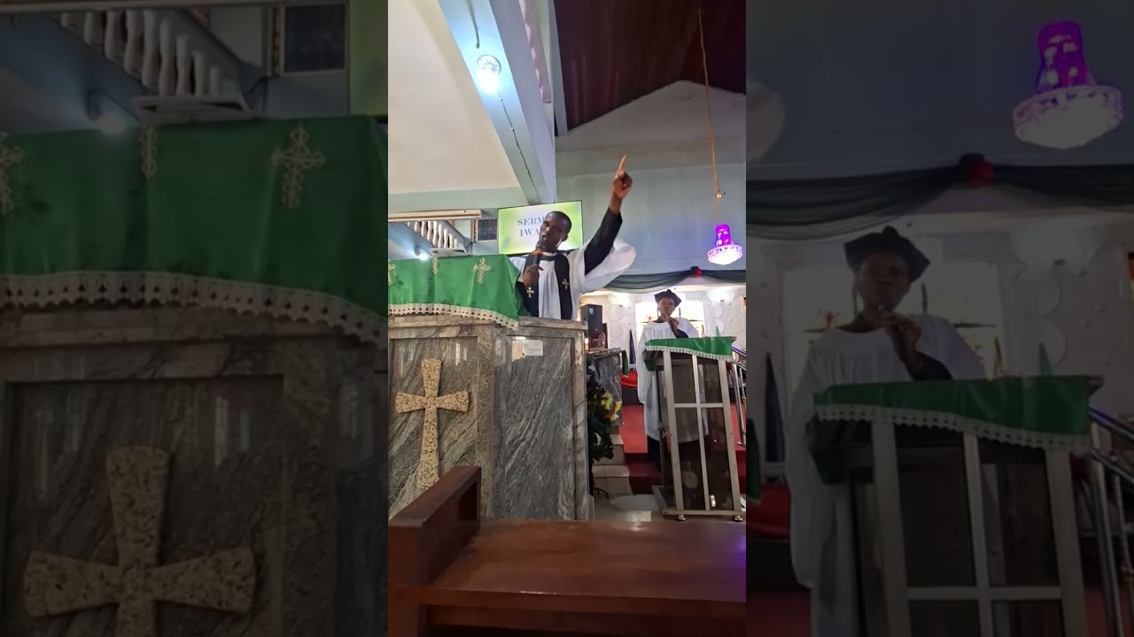 DAVID ADEYEMO MEMORIAL ANGLICAN CHURCH: - SERMON BY REV'D UCHE MADUKA