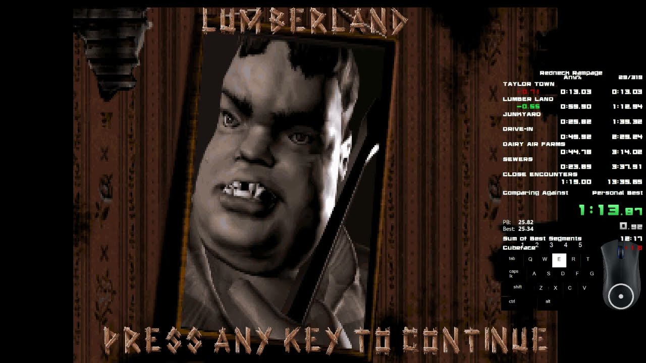 Redneck Rampage (Rednukem Any%): 13:30 [WR*]