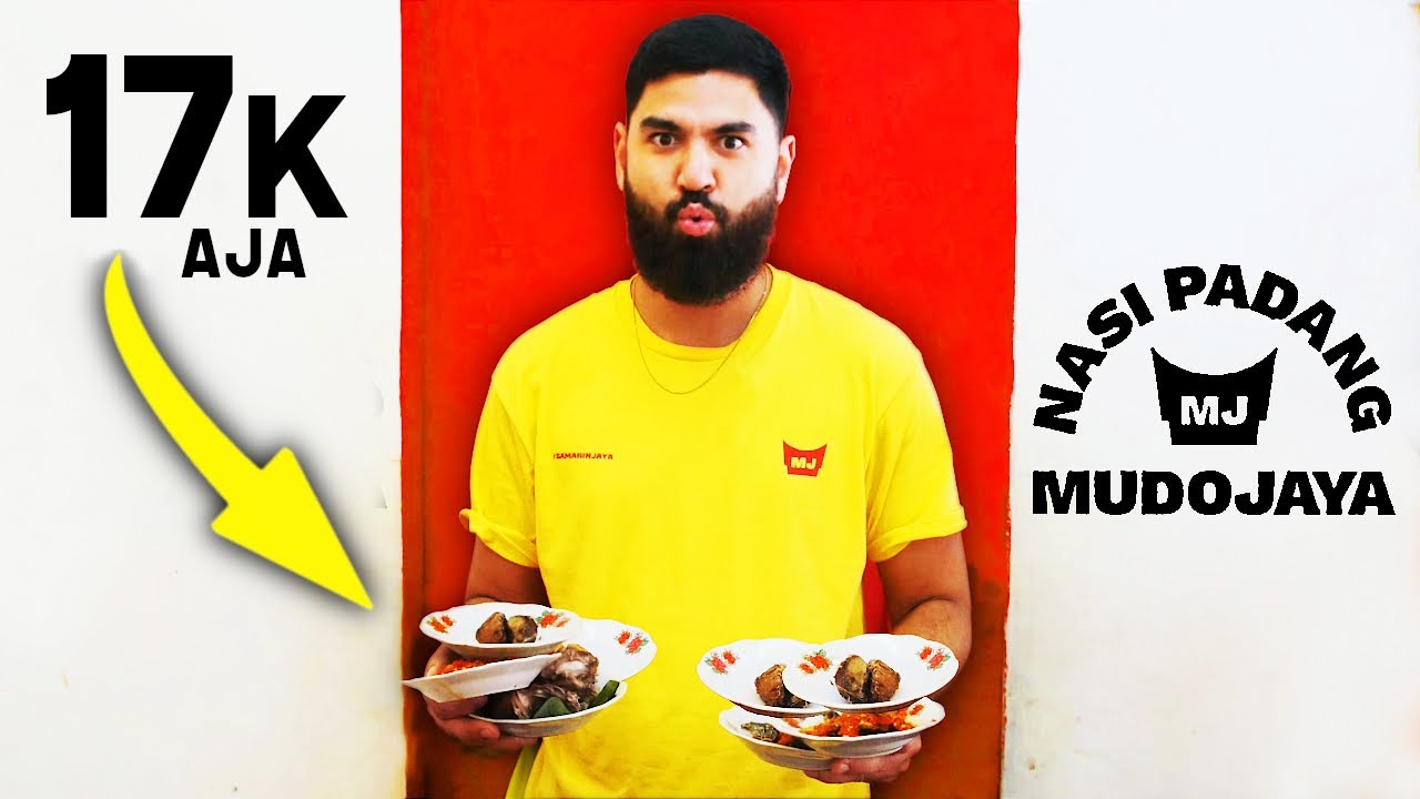 Orang BULE Menjual NASI PADANG | Mudo Jaya