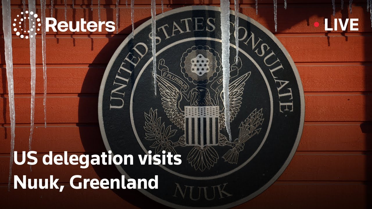 LIVE: US delegation visits Nuuk, Greenland