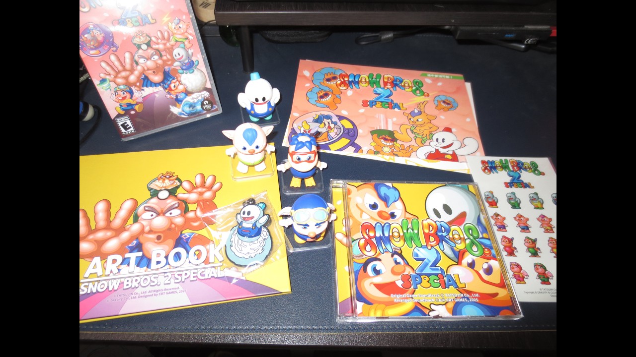 SNOW BROS 2 Collector's Edition is COOL!