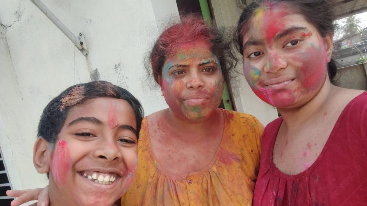 Holi hey Bengali family vlog.