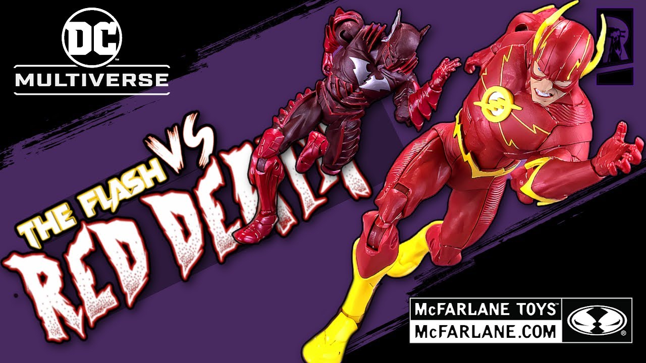 McFarlane Toys DC Multiverse The Flash and Batman Earth-52 Set Review