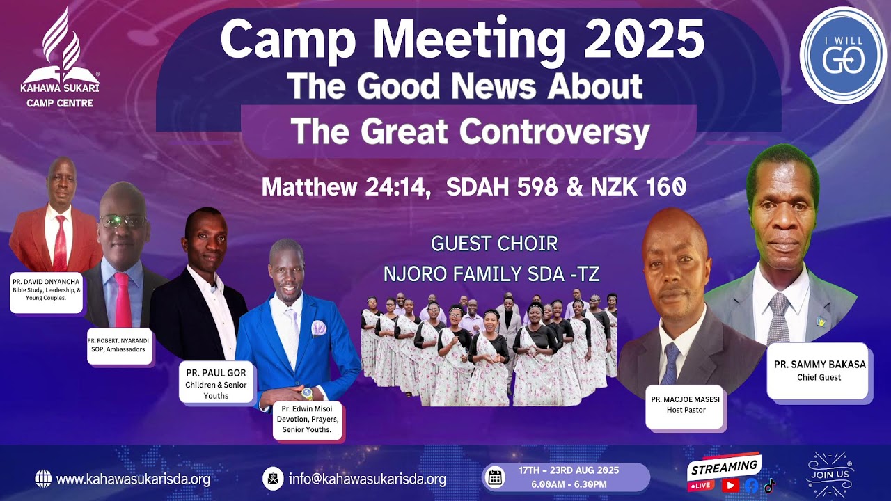 Day One of Camp Meeting 2025 || 18/08/2025
