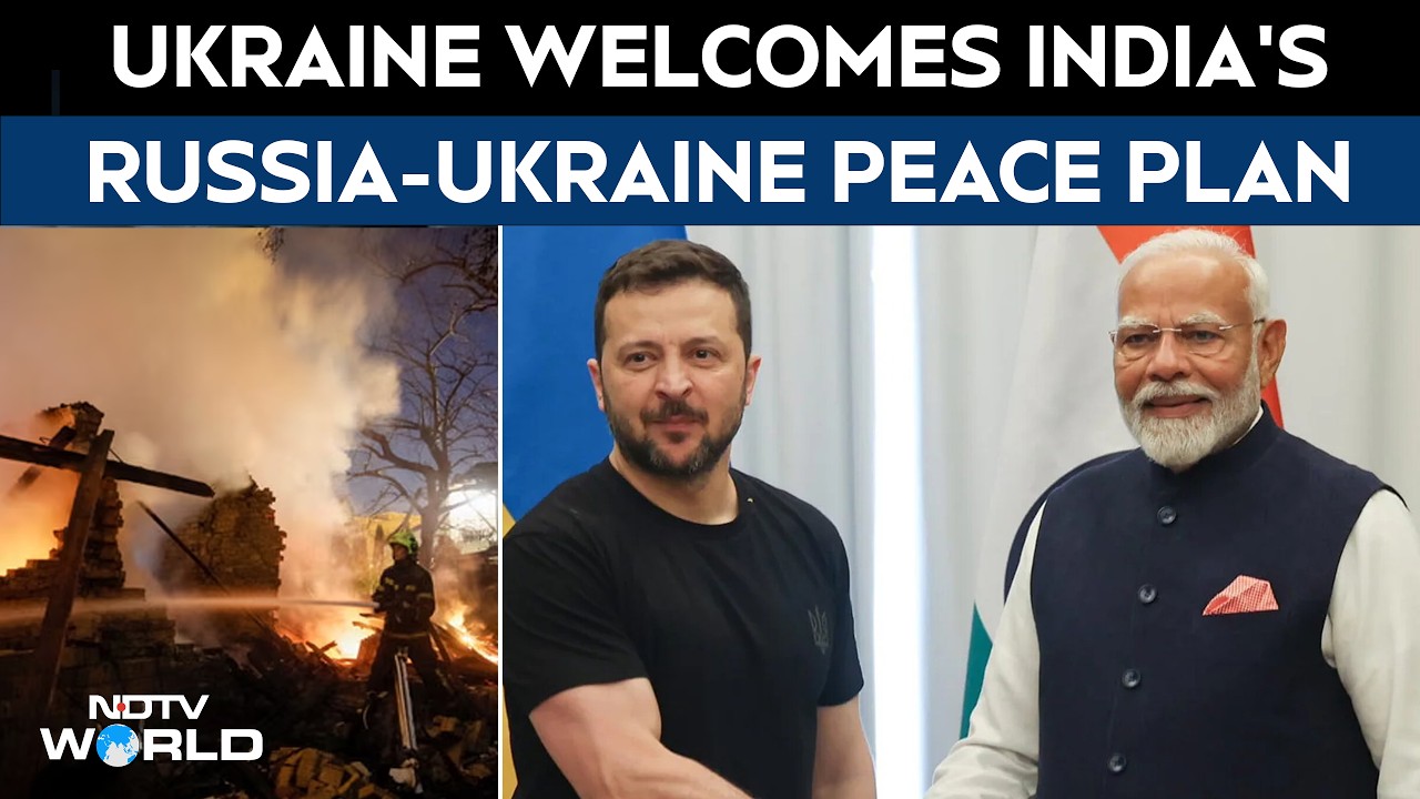 Российско-украинская война | Украина приветствует мирный план Индии по урегулированию конфликта