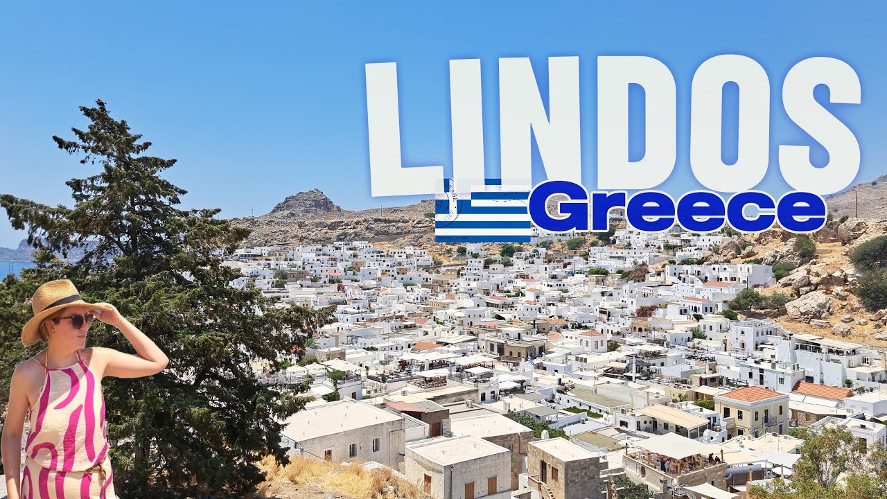 Lindos Village Walking Tour 🇬🇷 Rhodes, Greece | Top places to visit in a day