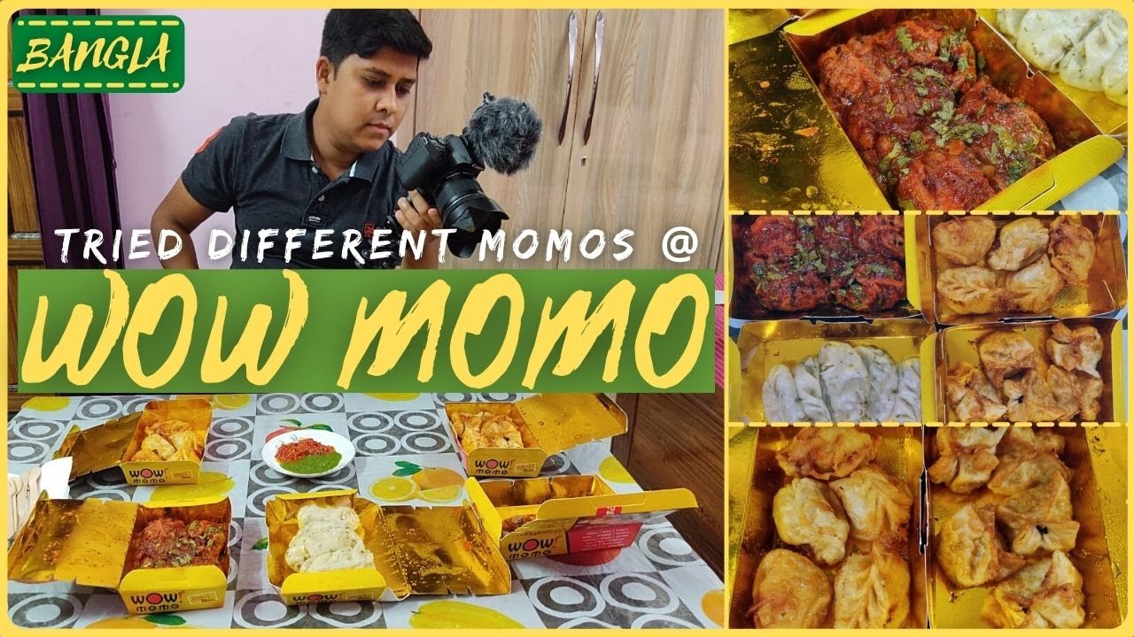 আমার প্রথম Foodvlog-এ Wow Momo থেকে আনালাম Chicken, Paneer, Chocolate Momo | SNA Vlogs