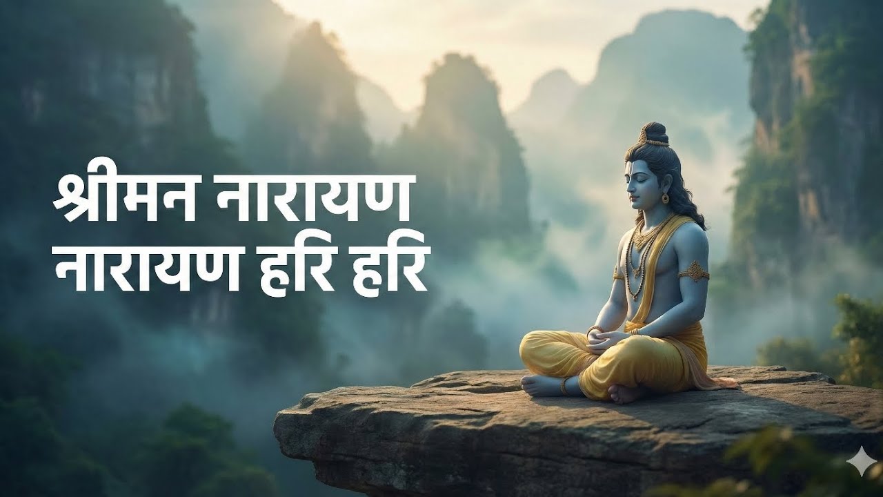 Vishnu Mantra Shriman Narayan | Calm Devotional Meditation Music