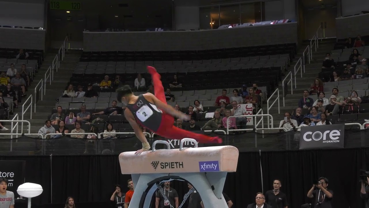 Yul Moldauer - Pommel Horse - 2023 Xfinity U.S. Championships - Senior Men Day 2