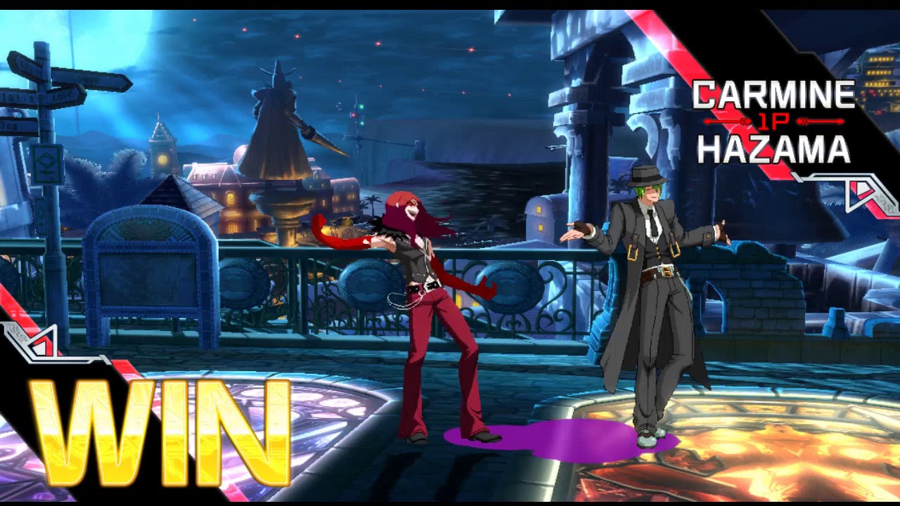 Blazblue Cross tag battle |Carmine interactions|