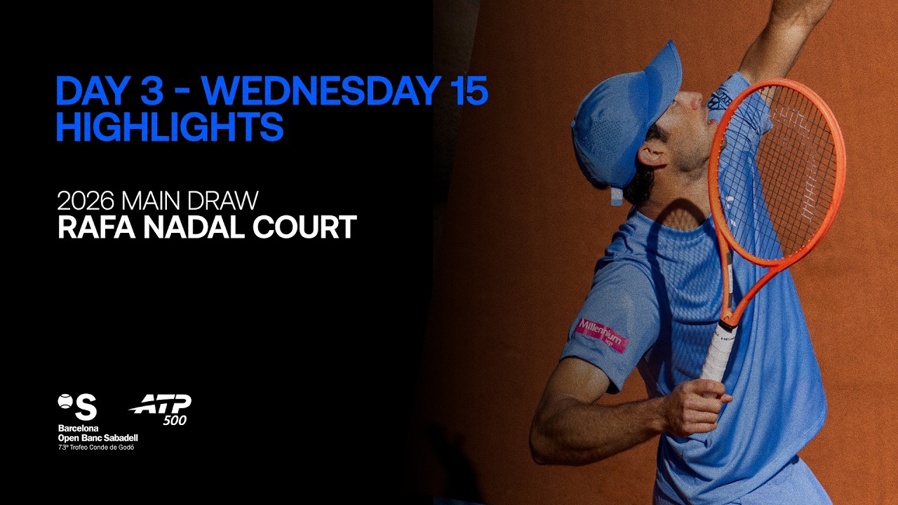 Highlights | Main Draw DAY 3 | Borges vs Etcheverry | Barcelona Open Banc Sabadell 2026