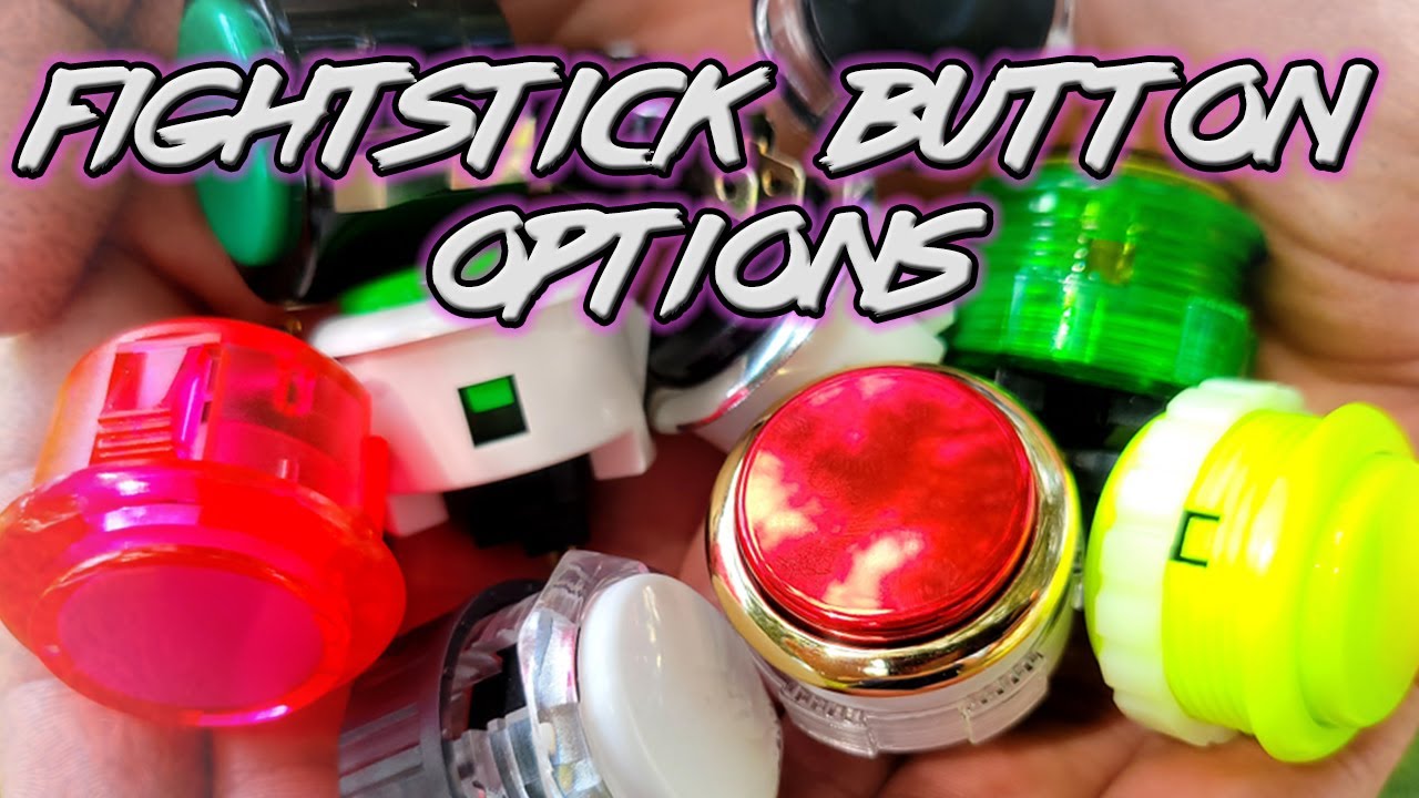Параметры кнопок Fightstick — какие аркадные кнопки выбрать?