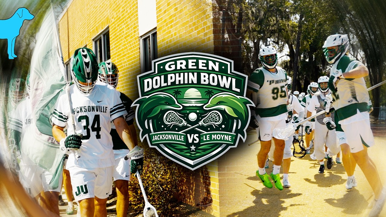 GREEN DOLPHIN BOWL | Jacksonville vs Le Moyne Lacrosse Highlights (First Ever)