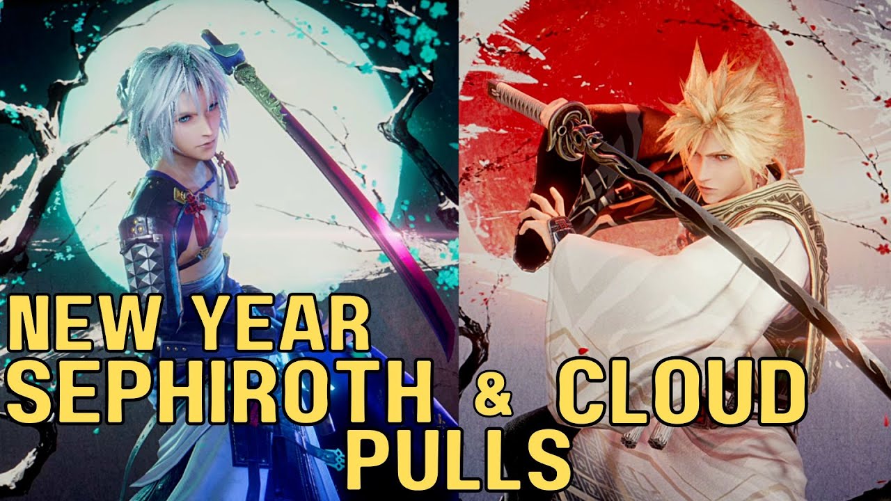 FF7 New Years Cloud & Sephiroth pulls! | Final Fantasy VII Ever Crisis