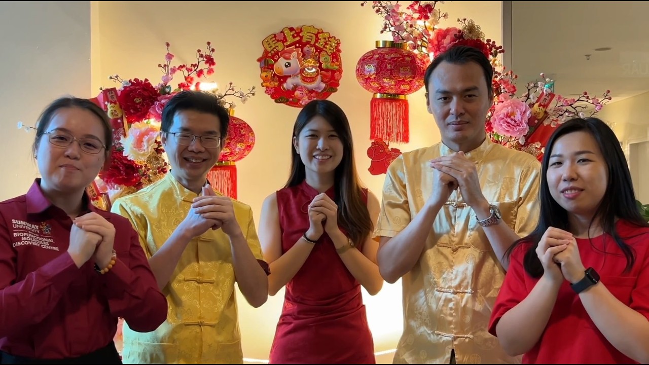 CNY 2026 Sunway Biofunctional Molecules Discovery Centre (SBMDC), FMLS, Sunway University.