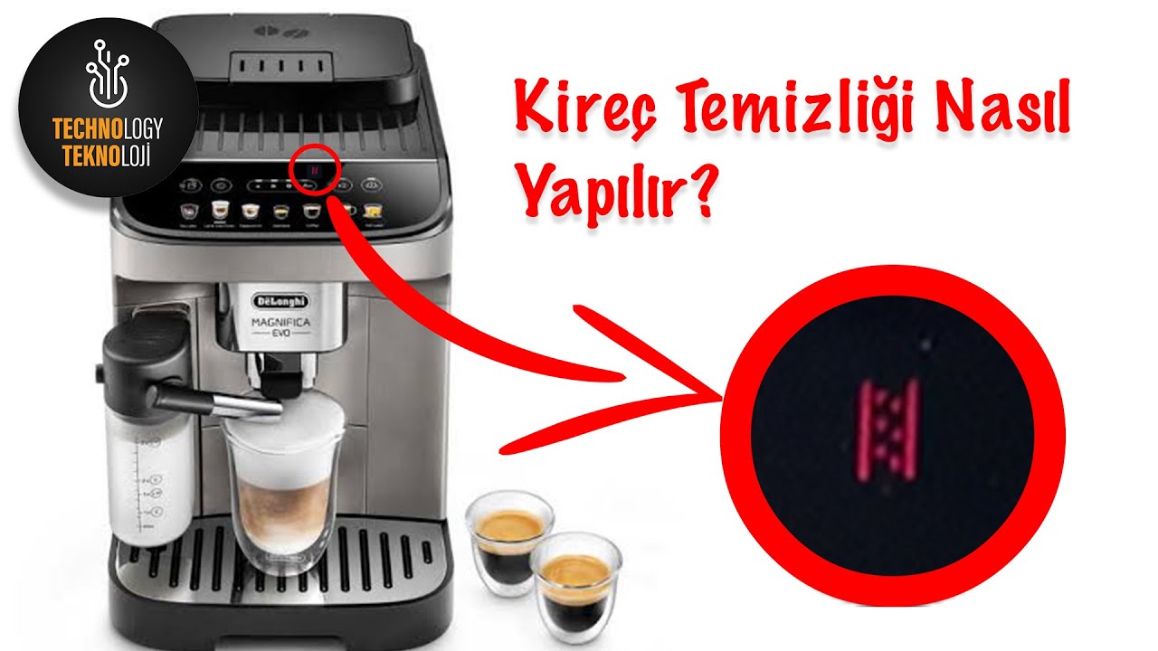 DeLonghi Kahve Makinesi Kireç Temizliği - Sönmeyen kireç ışığının çaresi