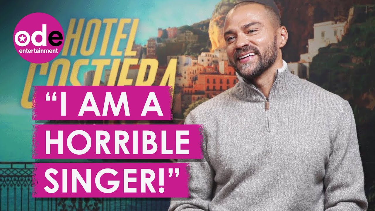 Jesse Williams Talks Terrible Singing & Looking Cool in Hotel Costiera