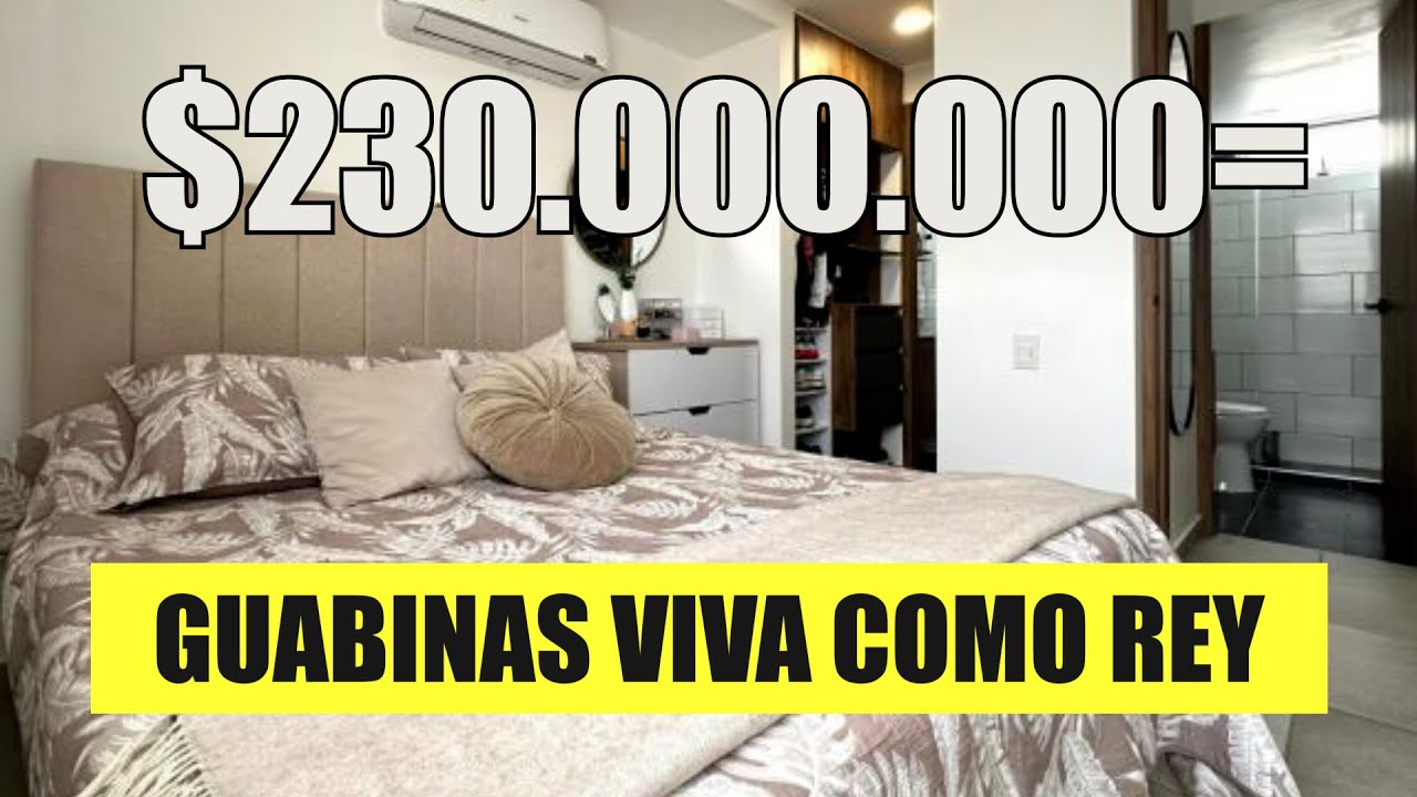 CIUDAD GUABINAS VENTA DE APARTAMENTO A 15 MINUTOS DEL NORTE DE CALI COD. 25296