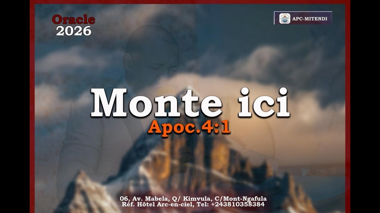 APC - MITENDI Tv Live Stream: Culte de Mardi 24 Février 2026 ORACLE :  