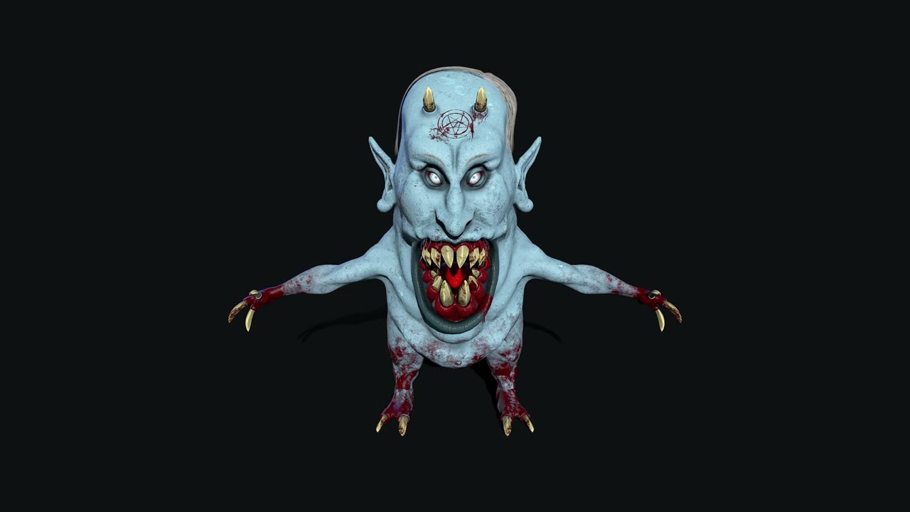 Unholy creature 3D model