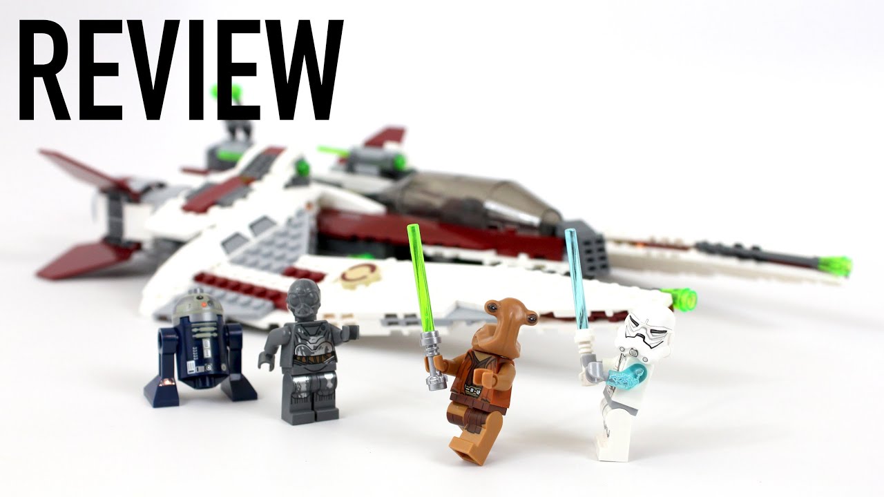 LEGO Star Wars Jedi Scout Fighter Review - Set 75051