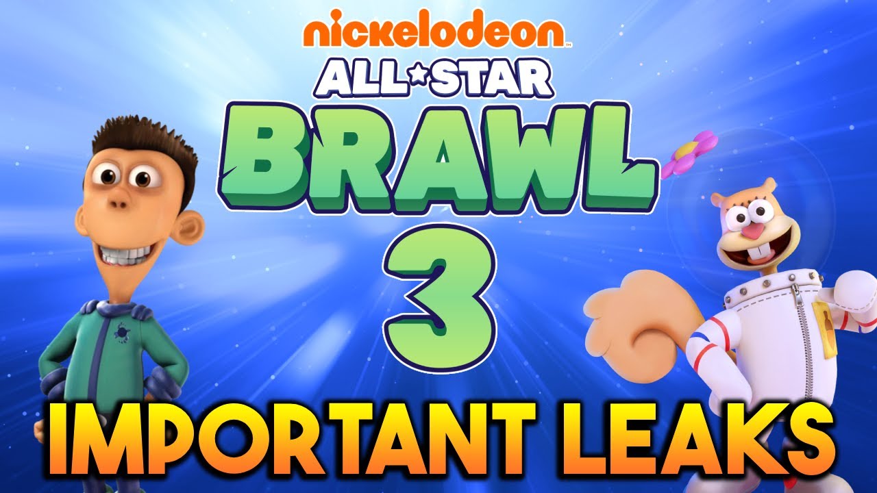 Nickelodeon All Star Brawl 3. Самые важные утечки!!!