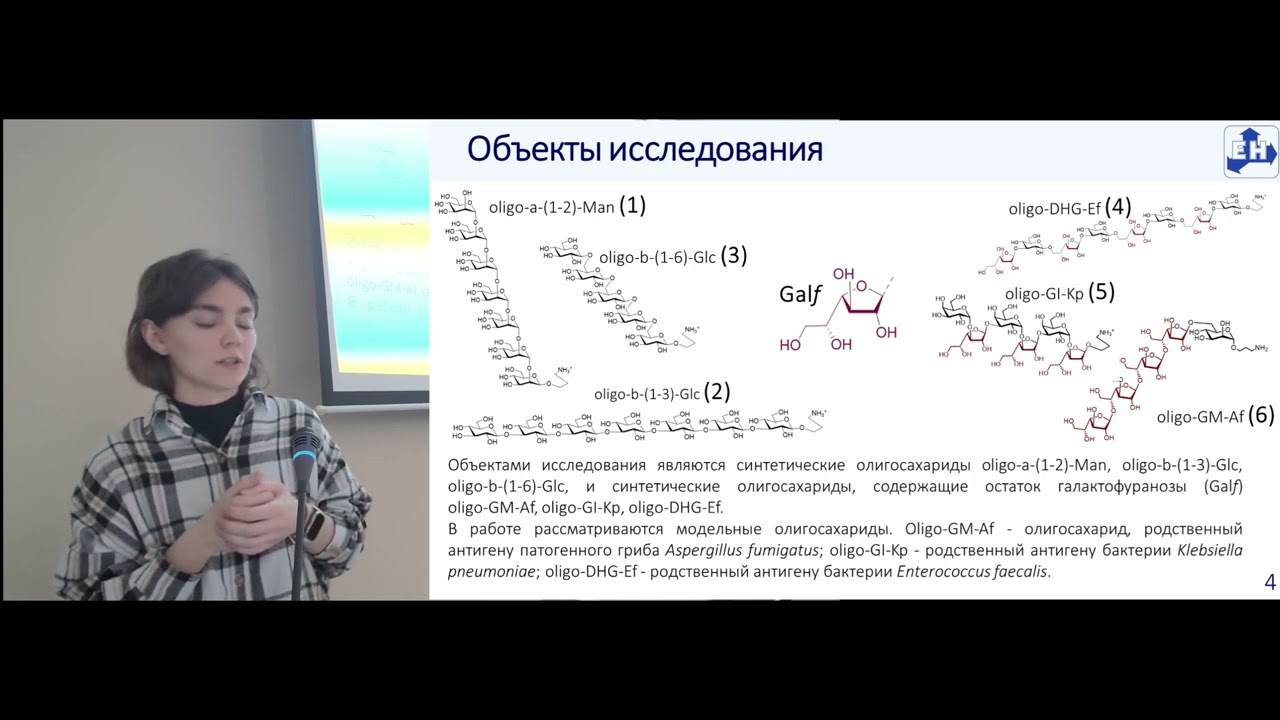 Звягина Ю.Ю. Спектроскопия ГКР как метод селективного определения грибковых и бактериальных гликанов