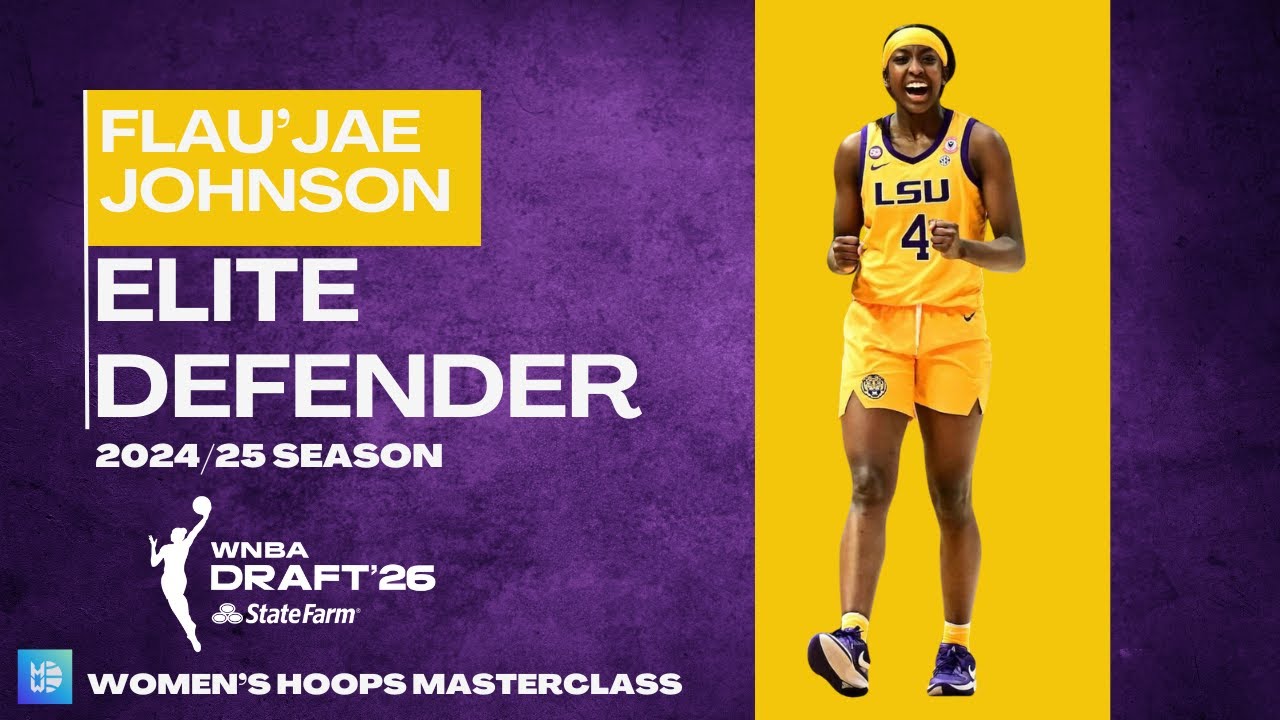 Flau'jae Johnson I Elite Defender I 2026 WNBA Draft Prospect