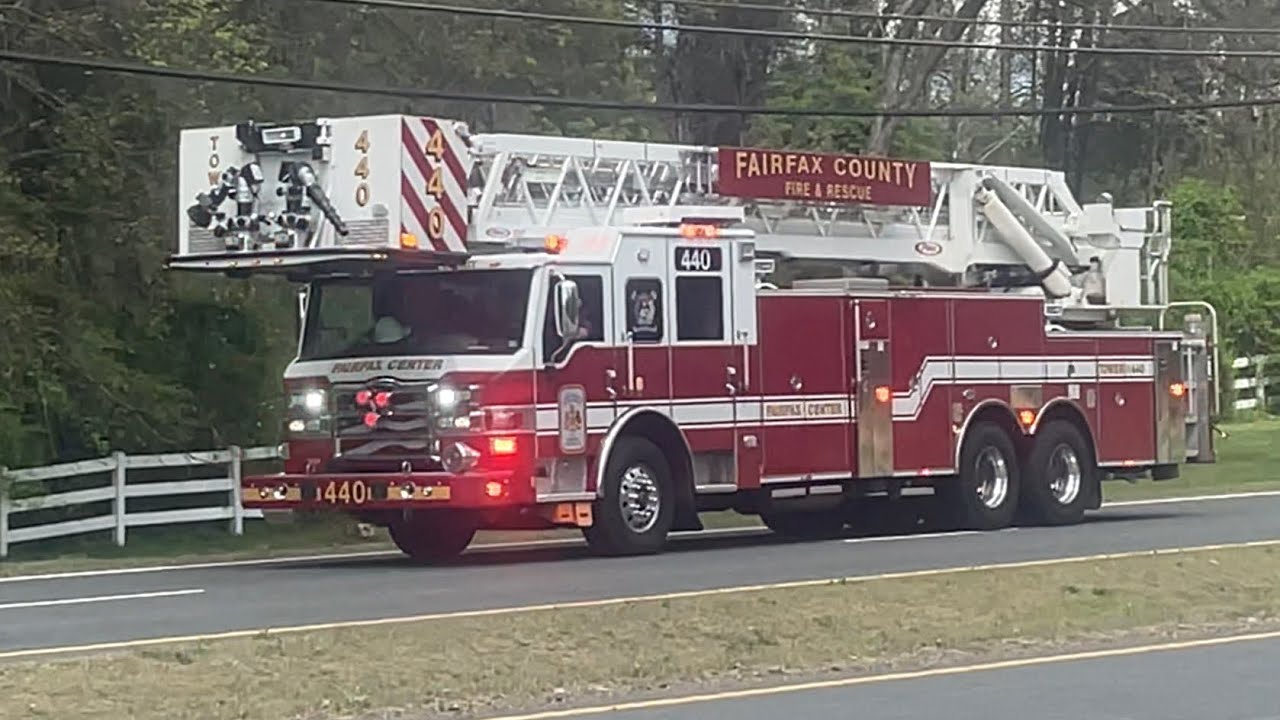 Multiple Units Responding to Different Calls - Fairfax County Fire & Rescue & Prince William DFRS