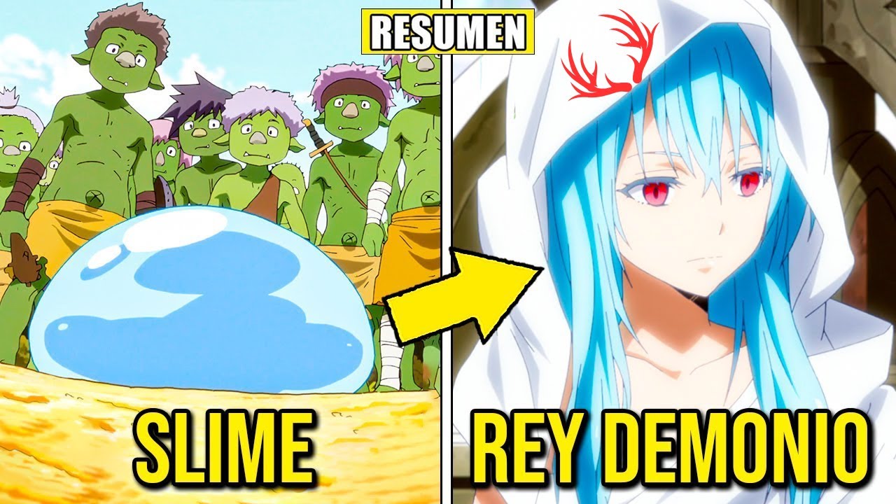 🔶️RENACIO en OTRO MUNDO como un SLIME, Pero Termino CONVIRTIENDOSE EN UN REY DEMONIACO.