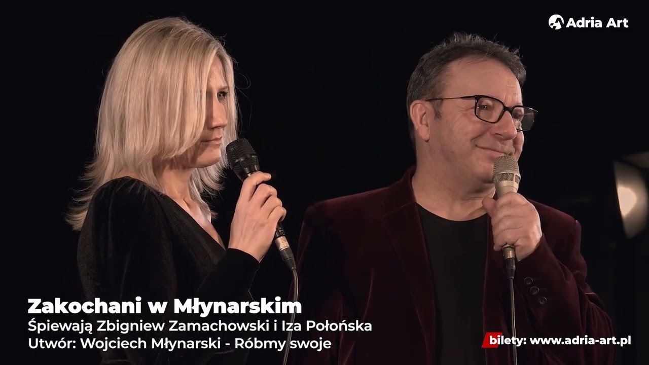 Zakochani w Młynarskim. Śpiewają Zbigniew Zamachowski i Iza Połońska