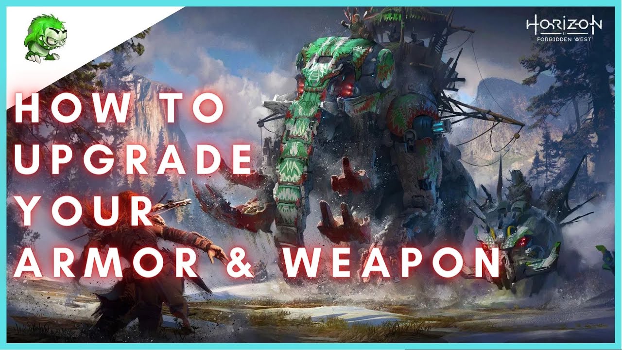 Horizon Forbidden West How to upgrade your armor and weapon