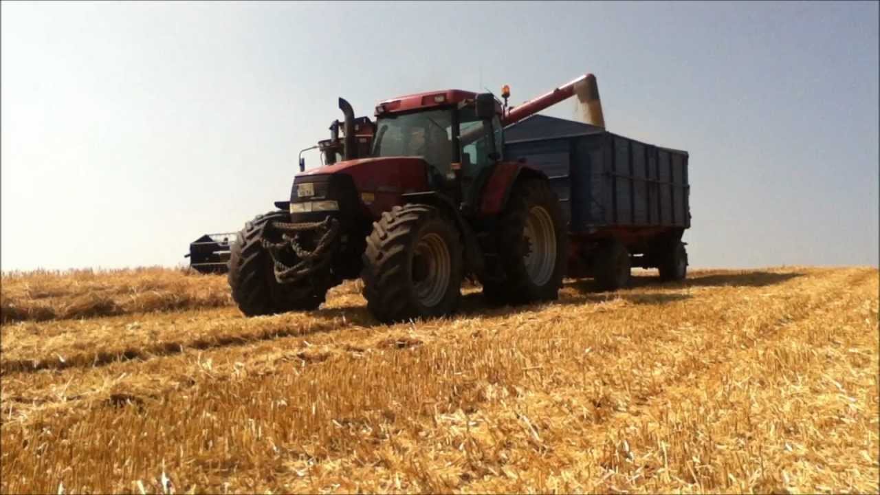 [HD] Sommer 2012 Erntestress und Bodenbearbeitung bei uns zu Hause  Case  New Holland  Lemken