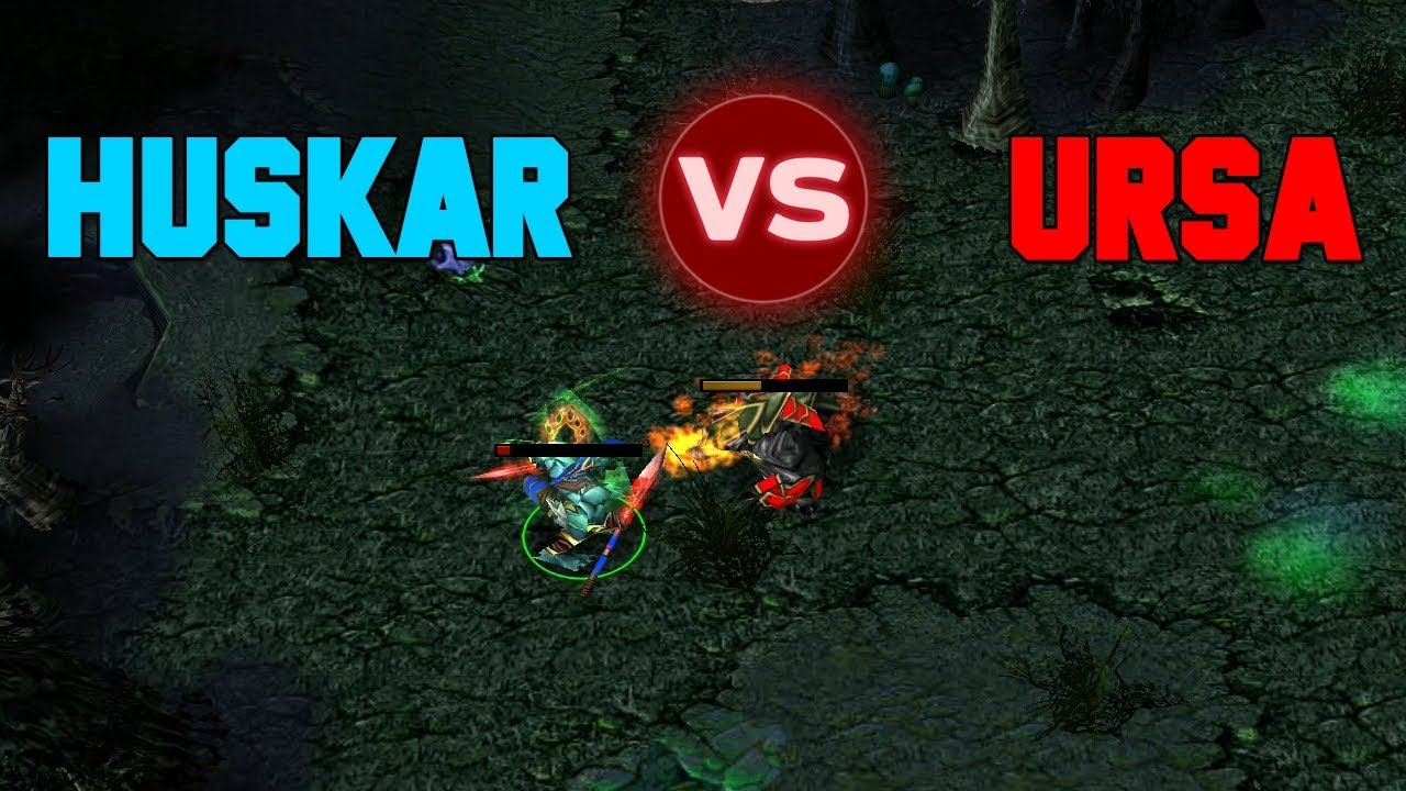 DOTA HUSKAR vs. URSA (ULTRA KILL - GOOD GAME)