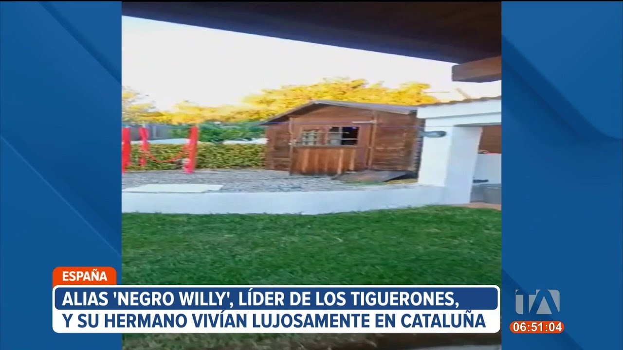 As&iacute; vivi&aacute;n Alias Negro Willy y Alias Ronco en Catalu&ntilde;a, Espa&ntilde;a