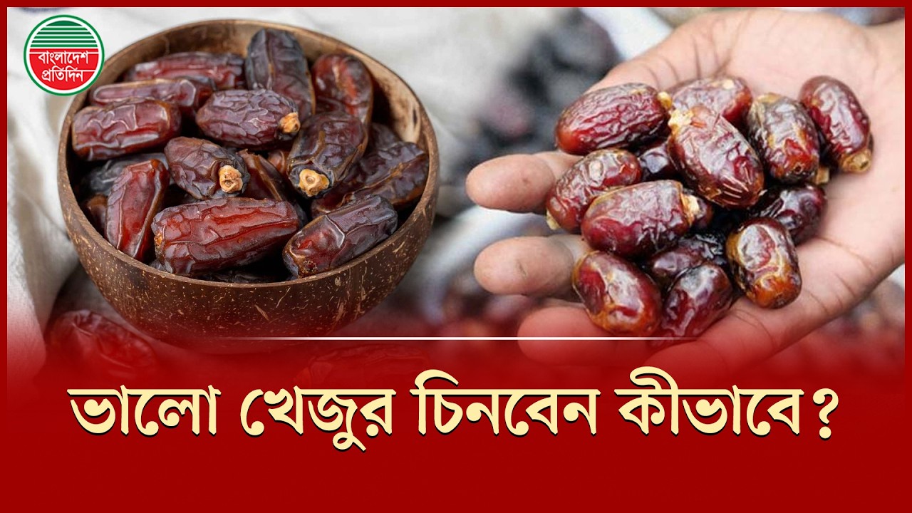 খেজুর কিনতে গিয়ে প্রতারিত হচ্ছেন না তো! | How To Identify Real Date | Bangladesh Pratidin