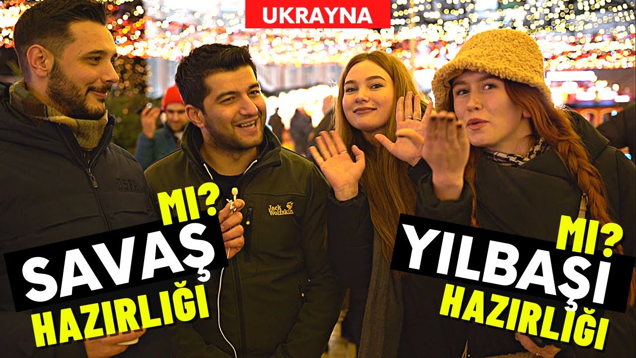 Ukrayna'da Yılbaşı Hazırlıkları - Ukrayna'da Savaş mı Çıkıyor?