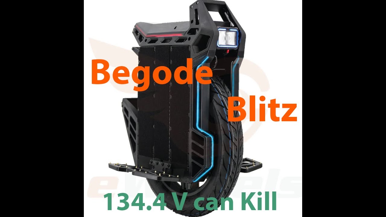 Begode Blitz from eWheels - Light, powerful and FAST