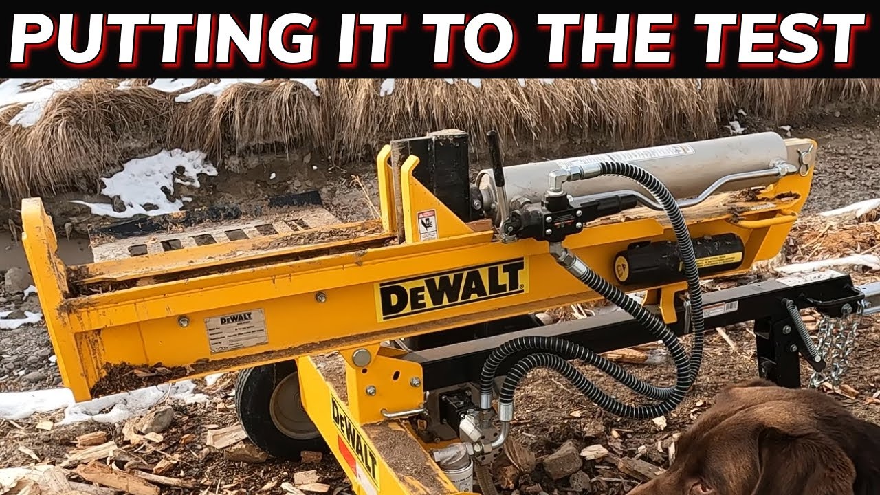 28 TON DeWalt FIREWOOD SPLITTER