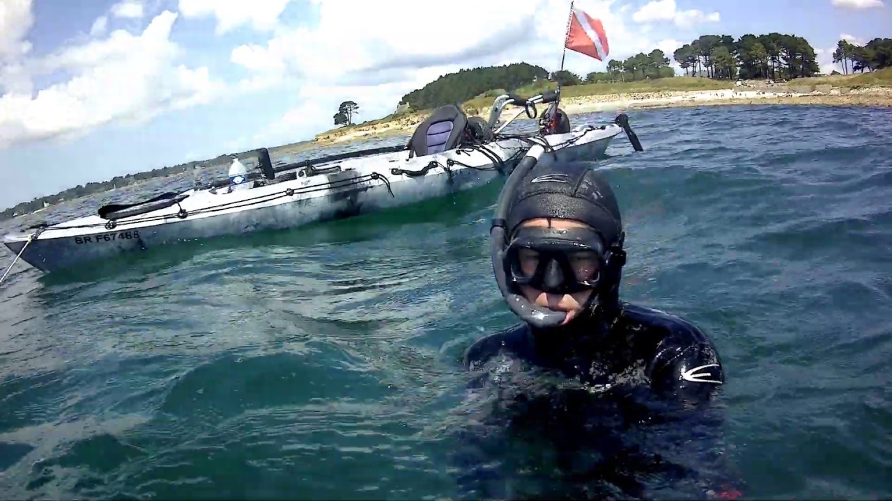 Chasse sous marine à  Bénodet le 16 et 19  juillet 2019